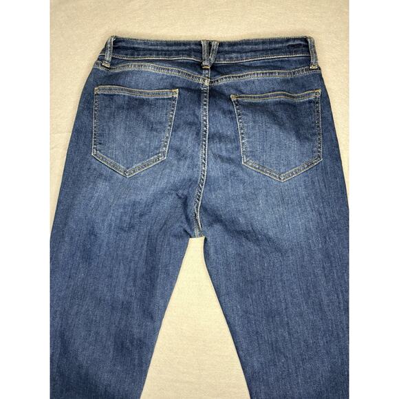 VINEYARD VINES Jamie Jeans Skinny Released Hem-Size 29 Dark Wash - Picture 10 of 11
